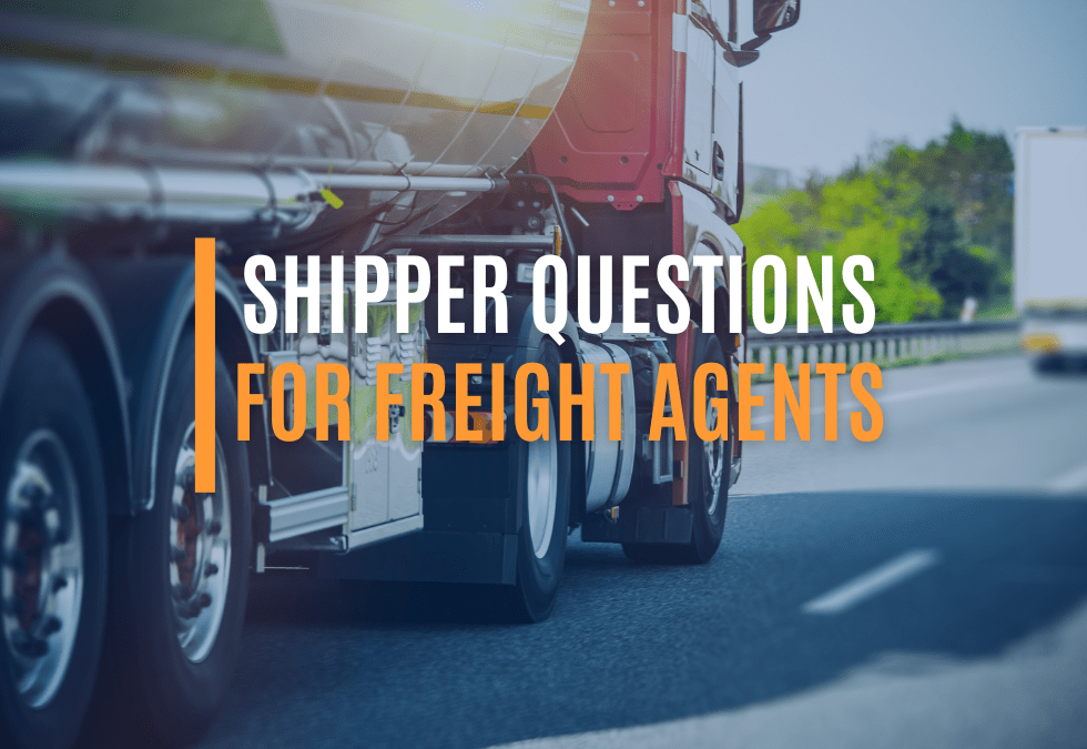 Top questions shippers should ask freight agents blog post by Kopf Logistics Group